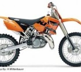 2004 KTM SX 200 Motorcycle