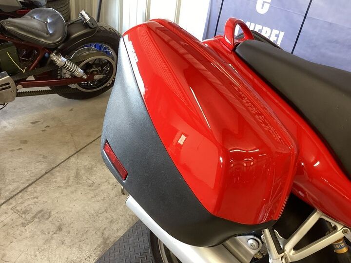 only 21 599 miles ohlins suspension ducati side bags marchesini wheels center