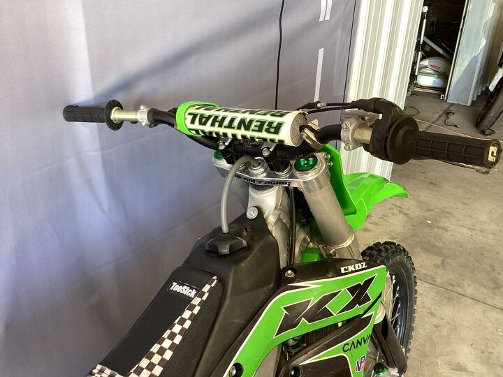pro circut full exhaust and header renthal twinwall handlebars aftermarket wrap