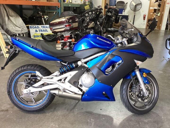 low miles stock fuel injected hard to find sport bike