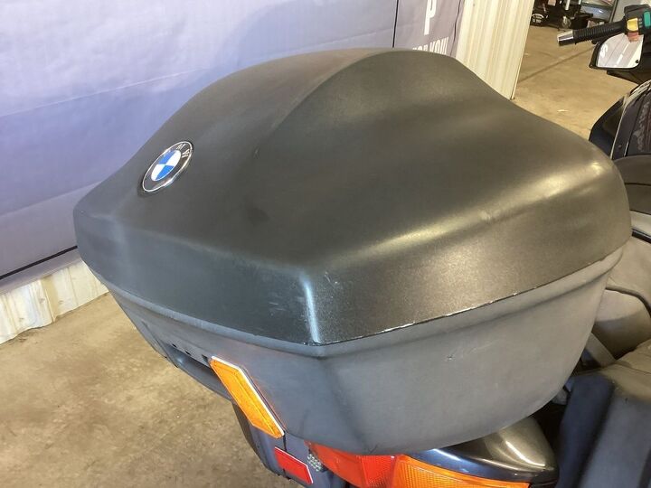 only 45 320 miles bmw top box and side bags upgraded seats abs piaa fog