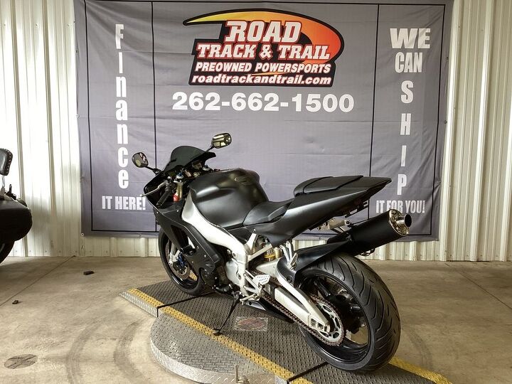 only 7200 miles high mount micorn exhaust frame sliders led signals under tail