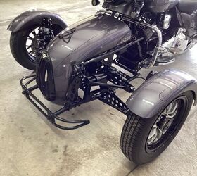 street glide special with a lapor trike conversion reverse jegs contrast cut