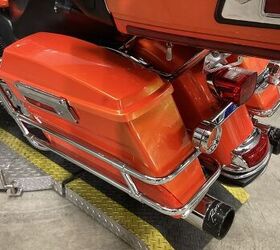 67 060 miles hd limited color rinehart exhaust upgraded big handlebars braided