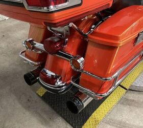 67 060 miles hd limited color rinehart exhaust upgraded big handlebars braided