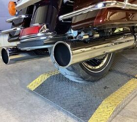 only 23 750 miles aftermarket exhaust led headlight and spots rack abs audio