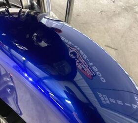 only 13 980 miles 1 owner navigation upgraded big blue handlebars extended