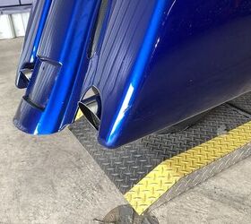 only 13 980 miles 1 owner navigation upgraded big blue handlebars extended