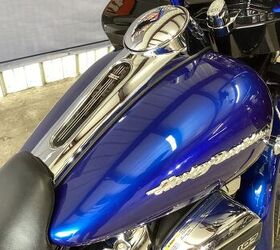 only 13 980 miles 1 owner navigation upgraded big blue handlebars extended