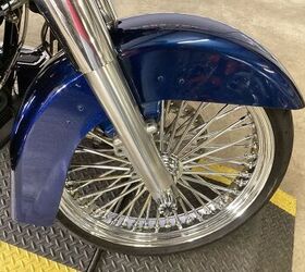 69168 miles 21 and 16 chrome fat spoke wheels vance and hines full true dual