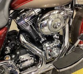 only 10082 bub fishtail exhaust high flow intake hd detachable leather tour