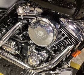 only 12694 miles aftermarket exhaust high flow intake chrome forks chrome