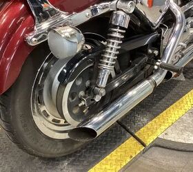 35 402 miles aftermarket exhaust high flow intake saddlebags backrest rack