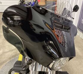 only 22 141 miles bagger brothers 2 into 1 exhaust hd extended saddle bags sony