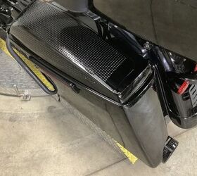 1 owner rinehart exhaust detachable tour pak wih rockford fosgate power