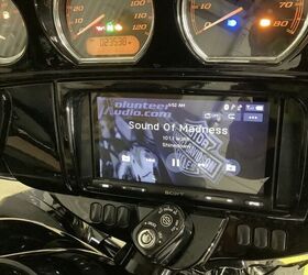 1 owner rinehart exhaust detachable tour pak wih rockford fosgate power