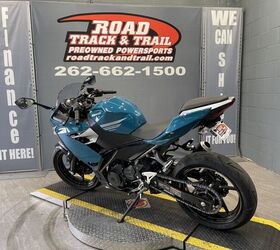 2021 Kawasaki Ninja 400 Pearl Nightshade Teal/Metallic Spark Black