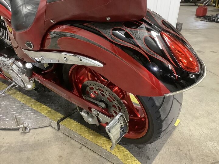 only 26 654 miles red anodized factory billet wheels arlen ness exhaust