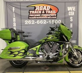 2013 Victory Motorcycles Cross Country Anti-Freeze Green with