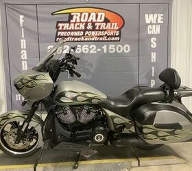 2014 Victory Motorcycles Cross Country Factory Custom Paint Suede