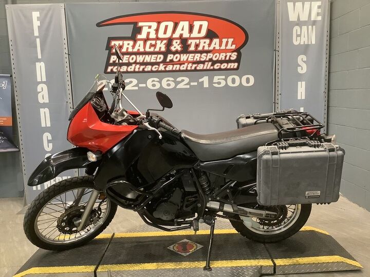 only 23 358 miles crash cage dg exhaust rack moose racing expedition bags and