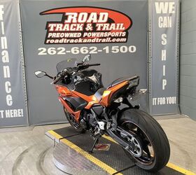 2019 Kawasaki Ninja 650 ABS Candy Orange/Metallic Spark Black For