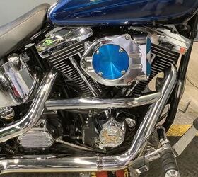 screamin eagle exhaust upgraded intake chrome forks aftermarket chrome front