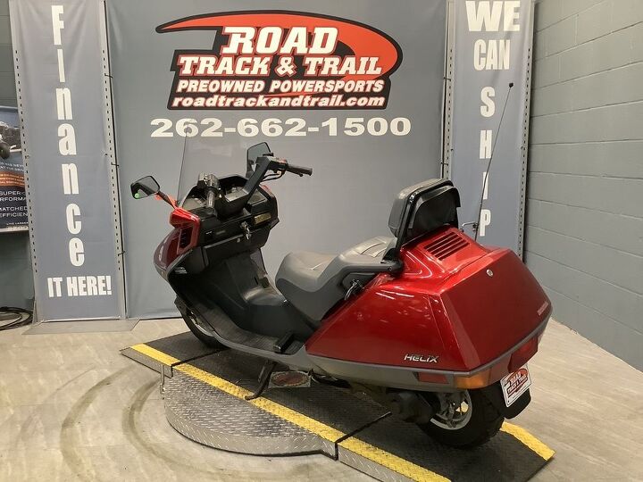 only 7920 miles backrest new front tire hard to find scooter we can