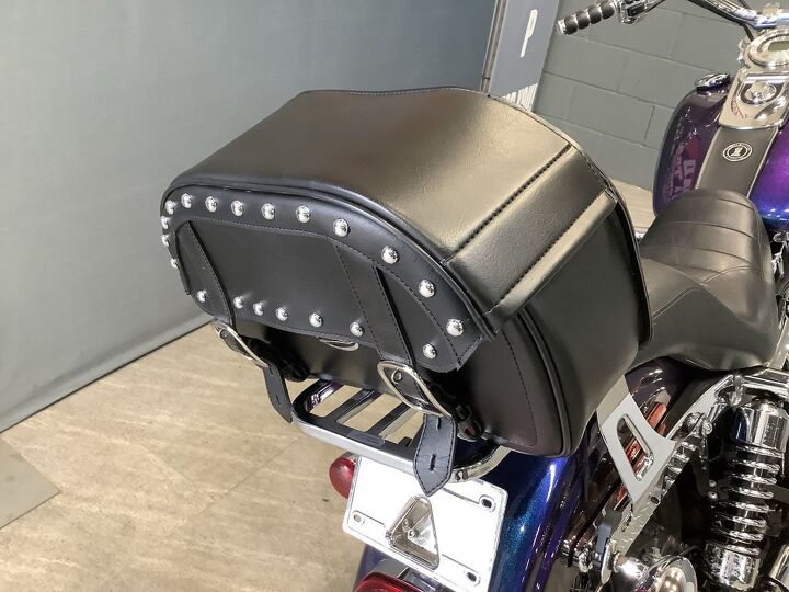 aftermarket exhaust highflow intake chrome handlebar controls backrest rack