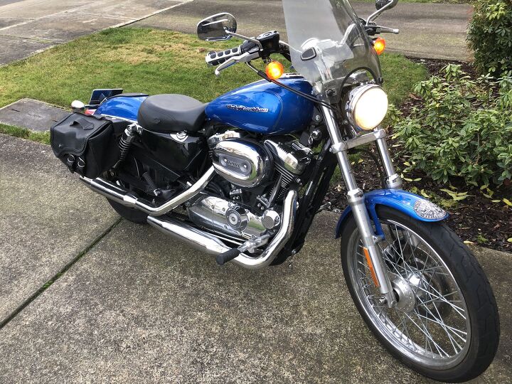 beautiful 1200 harley sportster in pristine condition