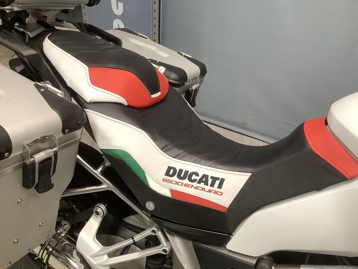 only 6645 miles all 3 ducati bags custom seat cover delkevic exhaust