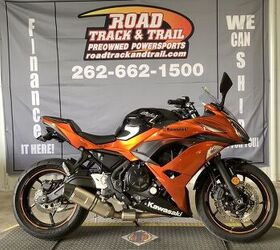 2019 Kawasaki Ninja 650 ABS Candy Orange/Metallic Spark Black For