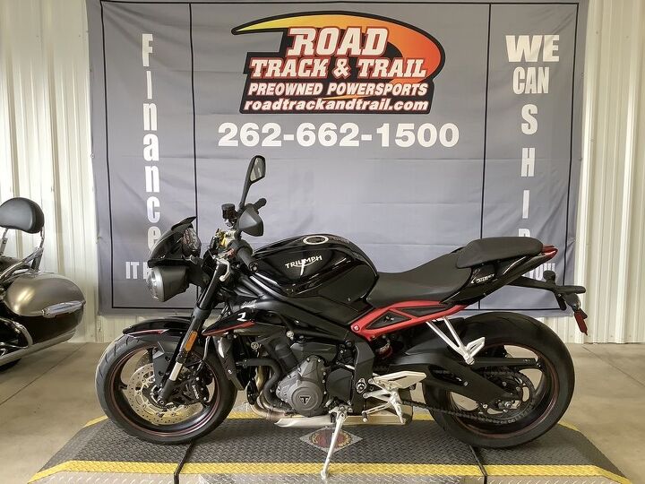 2019 Triumph Street Triple R LRH Jet Black For Sale | Motorcycle ...