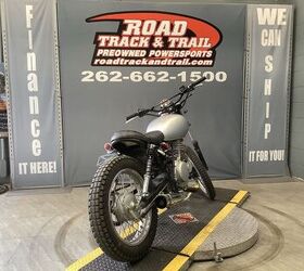 moto style handlebars fenders removed enduro style tires custom seat and more