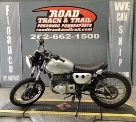moto style handlebars fenders removed enduro style tires custom seat and more