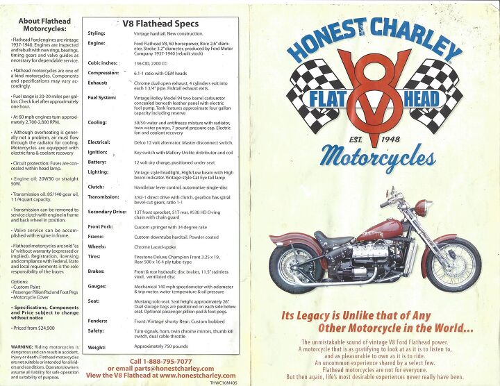 honest charley v8 flathead motorcycle