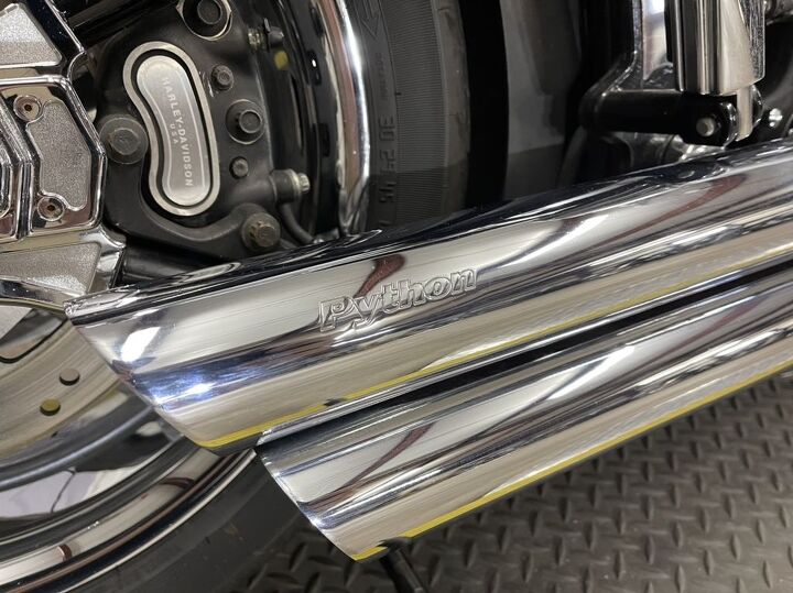Python Ar Exhaust 2007 Harley-Davidson FLSTF - Softail Fat Boy For Sale | Motorcycle ...