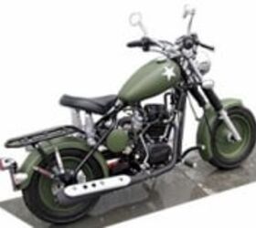 2013年加利福尼亚摩托车有限公司军事系列250 cc