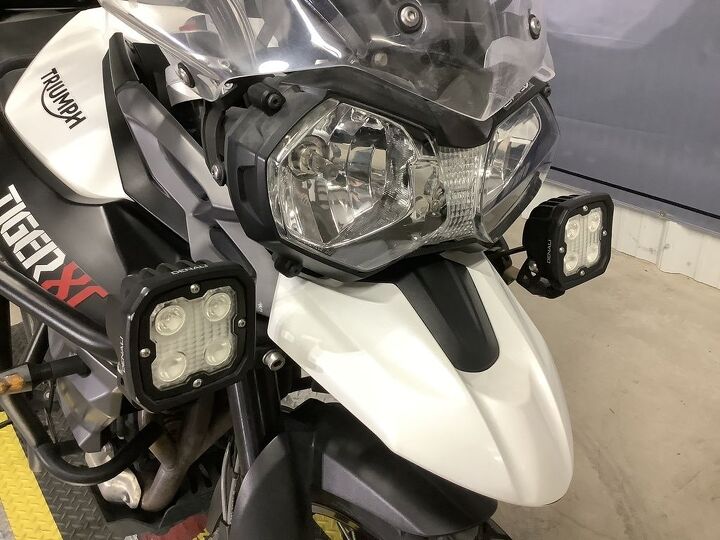 1 owner moose side bags givi top box heed crash cage wp suspension hand