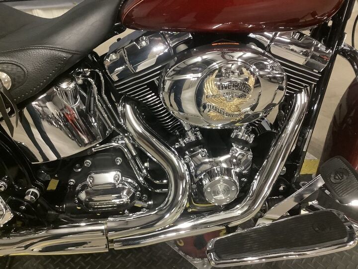 only 3807 miles chrome forks 2 into 1 thunderheader exhaust highflow intake hd