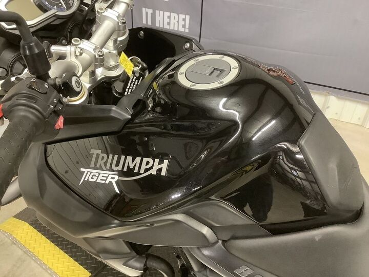 triumph side bags touratech hand guards pazzo clicker levers skid plate riding