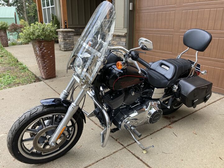 2014 harley davidson dyna low rider in excellent condition with very low miles
