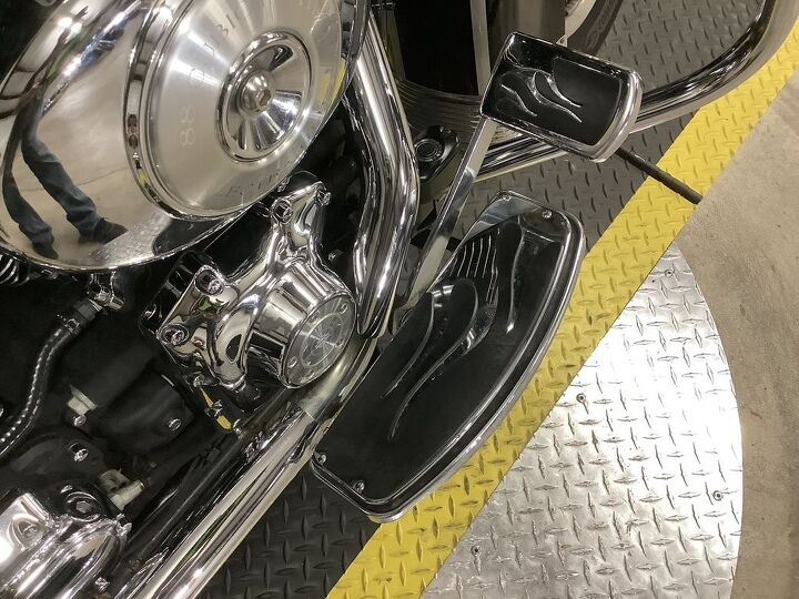 python exhaust chrome floorboards upgraded board inserts sport mirrors