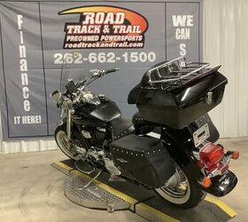 tour box with rack windshield saddle bags tank bra chopped front fender fuel
