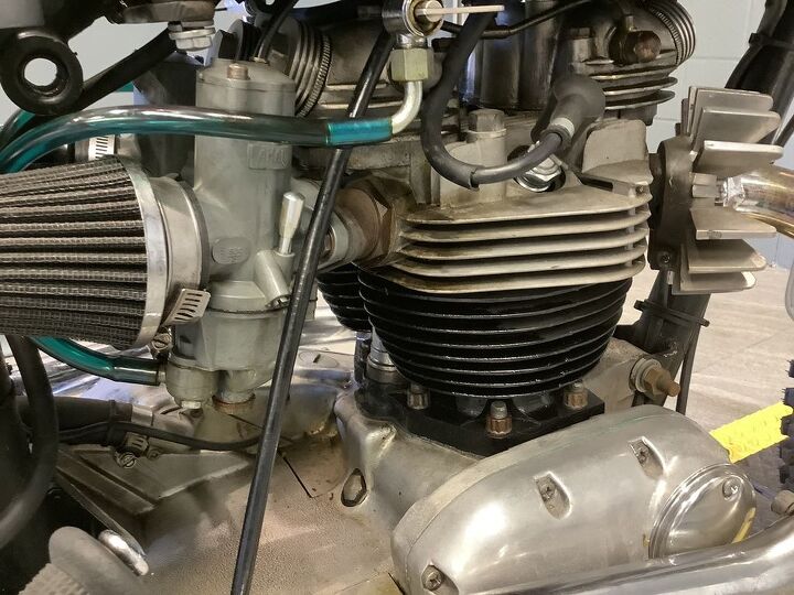  miles not actual tr6c motor from 1971 not confirmed customer info cafe style