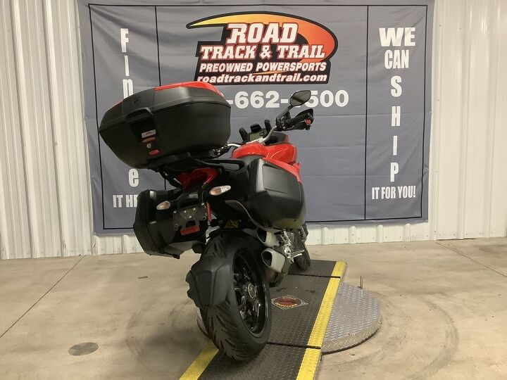 1 owner low miles all 3 ducati bags new tires touratech skid plate abs