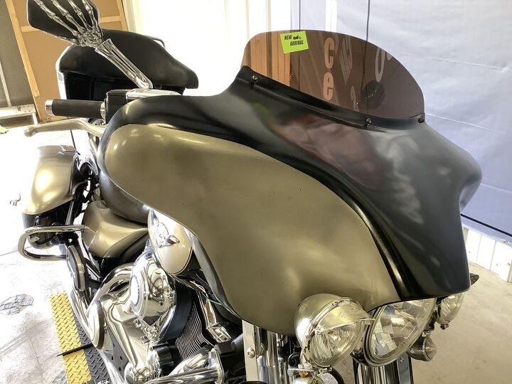 upper fairing with audio highway pegs wind deflectors tour box and