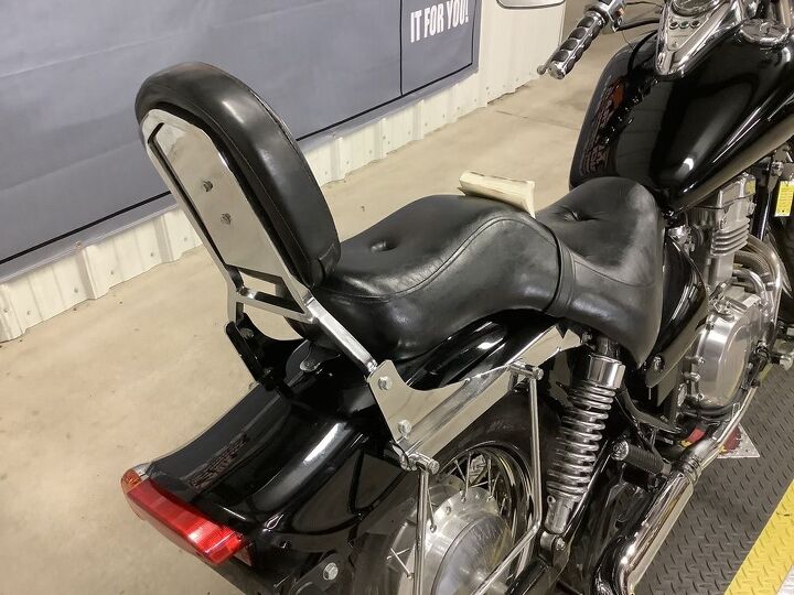 windshield backrest aftermarket exhaust saddle bag guards and new front tire 6