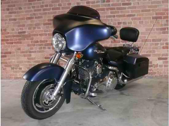 harley davidson street glide w low mileage and new tires