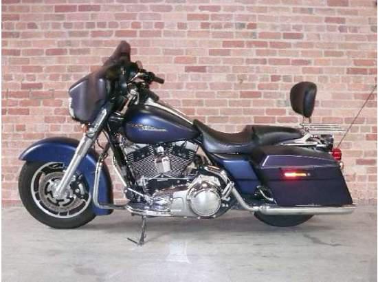 harley davidson street glide w low mileage and new tires